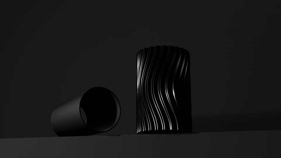 Black TITAN LAYR55 foam roller